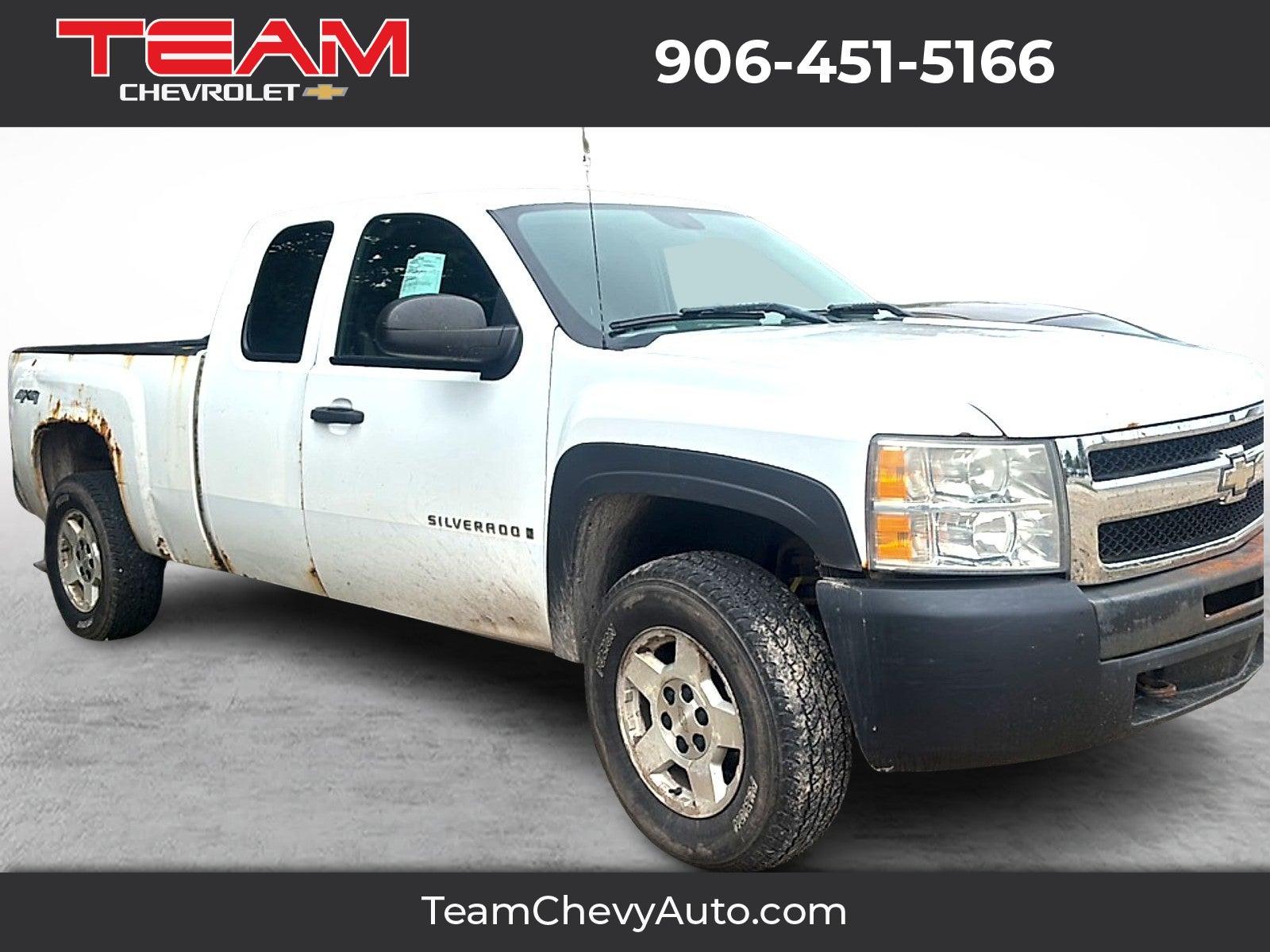 2011 Chevrolet Silverado 1500 Work Truck in Summit White — front three-quarter view