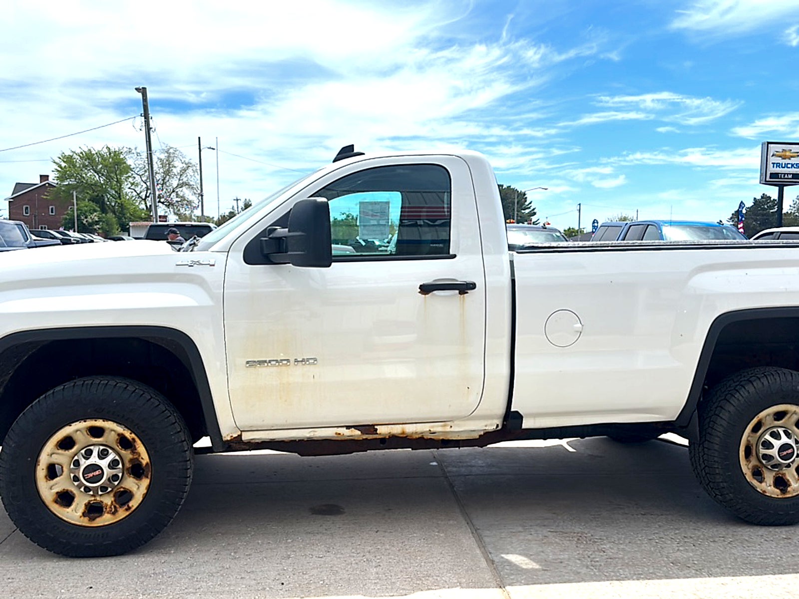 2016 GMC Sierra 2500 HD — interior view