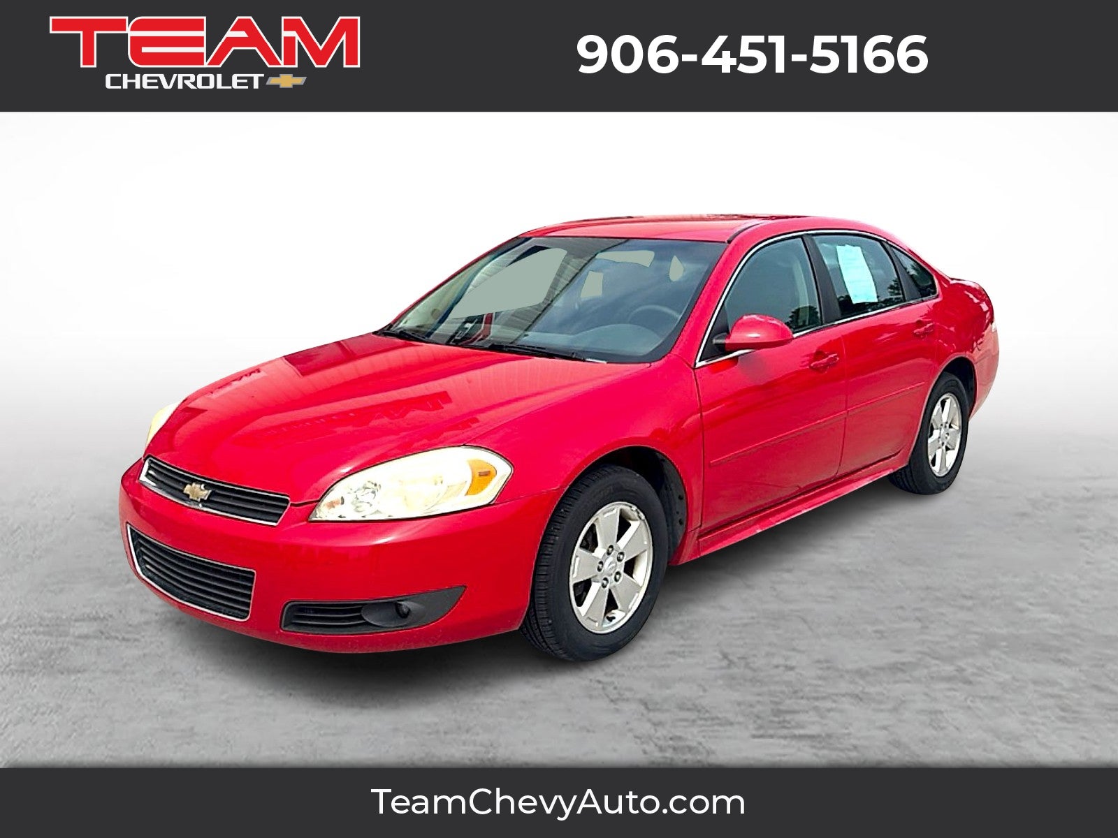 2010 Chevrolet Impala — rear three-quarter view
